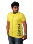 Evolution is Now Yellow T-shirt