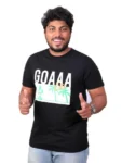 Lets Goa Black T-shirt