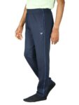 NAVY Single Pipping Track Pants