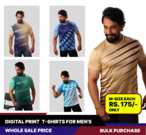 Digital Print T-shirts for Men’s 1